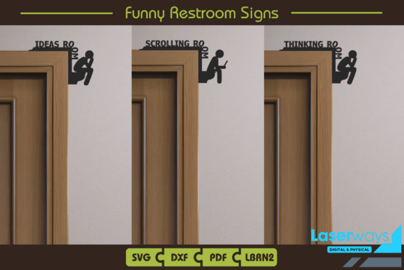 Bundle File Funny Restroom Signs Review
