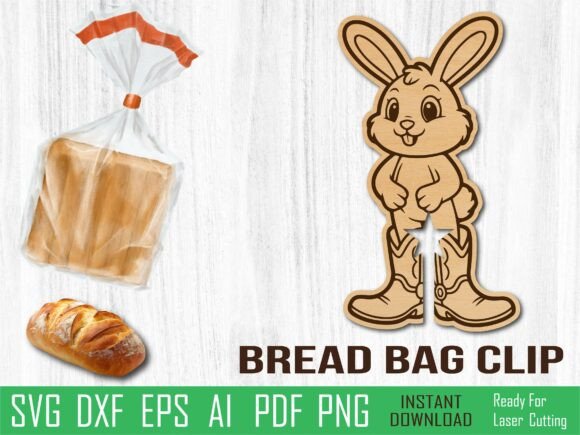 Cowboy Bunny Bread Clip: A Designer's Review