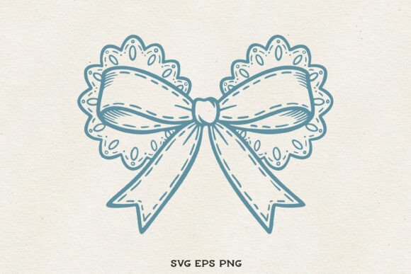 Cute Bow Clipart SVG PNG EPS Review