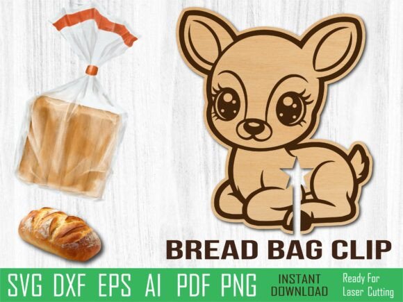Deer Bread Clip: A Designer's Laser Cut Review