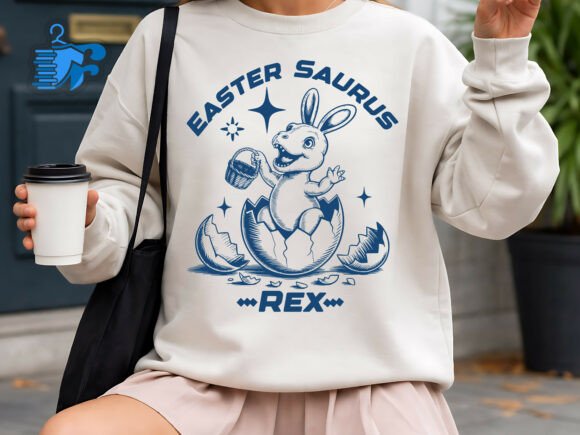 Easter Saurus Rex Funny Dino Design Review