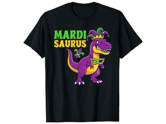 Funny Mardi Saurus Mardi Gras T-Shirt Review