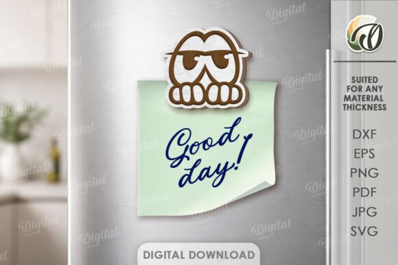 Funny Wooden Magnet Laser Cut Design Review