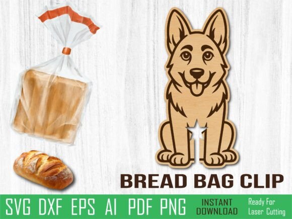German Shepherd Bread Clip: A Designer's Review