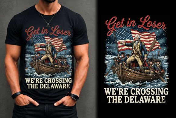 Get in Loser: Crossing the Delaware Embroidery Review