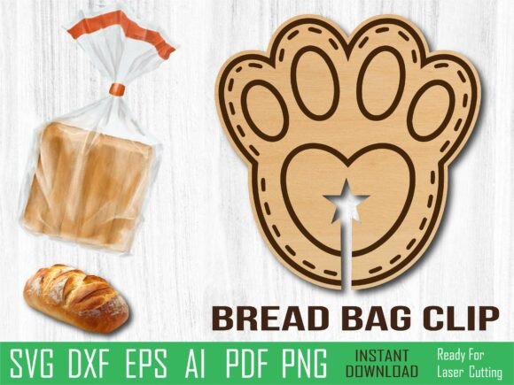 Heart Paw Bread Clip: A Designer's Review