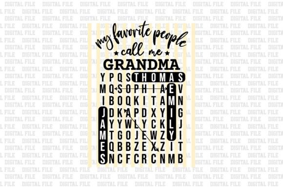 My Favorite People Call Me Grandma Design Review