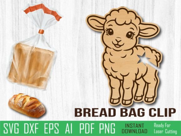 Reviewing the Baby Lamb Bread Clip Design