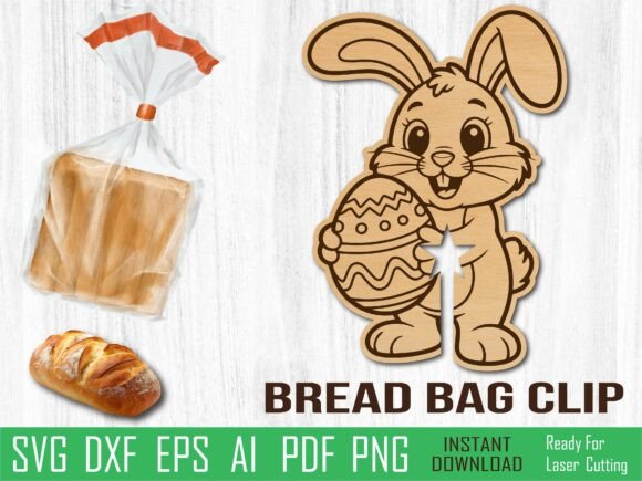 Reviewing the Bunny Bread Clip Easter Design