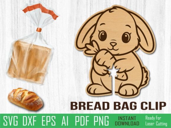 Reviewing the Bunny Bread Clip Easter Design